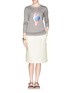 Figure View - Click To Enlarge - MARKUS LUPFER - 'Ice-Cream' sequin Natalie sweater