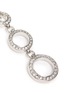 Detail View - Click To Enlarge - KENNETH JAY LANE - Glass crystal circle drop clip earrings