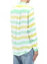 Back View - Click To Enlarge - EQUIPMENT - Striped silk blouse