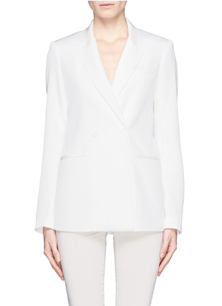 Main View - Click To Enlarge - THEORY - Jannison double-breast silk blazer