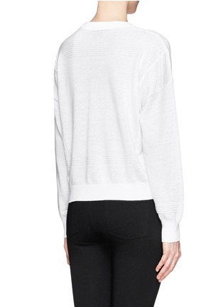 Back View - Click To Enlarge - THEORY - 'Lomara' pullover 