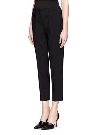 Front View - Click To Enlarge - THEORY - Bedina virgin wool-blend cropped pants