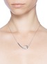 Figure View - Click To Enlarge - SHAUN LEANE - Silver hook necklace