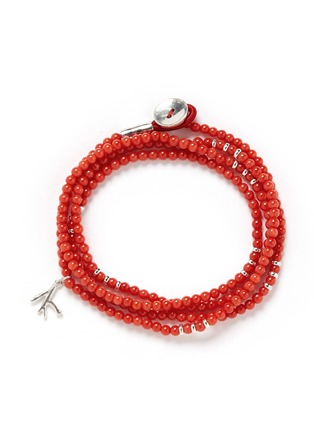 Main View - Click To Enlarge - ISAIA - Coral wrap bracelet 