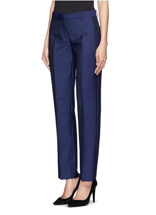 Front View - Click To Enlarge - ACNE STUDIOS - 'Super' wool-mohair cropped suit pants