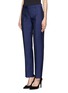 Front View - Click To Enlarge - ACNE STUDIOS - 'Super' wool-mohair cropped suit pants