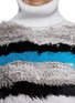 Detail View - Click To Enlarge - OPENING CEREMONY - 'Heather' Striped Turtleneck Sweater