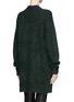Back View - Click To Enlarge - ACNE STUDIOS - 'Raya short DK' mohair-wool cocoon cardigan
