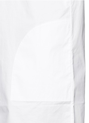Detail View - Click To Enlarge - ACNE STUDIOS - 'Lyric' stretch shirt dress