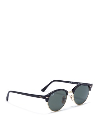 Figure View - Click To Enlarge - RAY-BAN - 'Clubround' acetate browline sunglasses