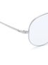 Detail View - Click To Enlarge - RAY-BAN - 'RX6489' metal aviator optical glasses