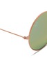 Detail View - Click To Enlarge - RAY-BAN - 'Ja-Jo' metal round mirror sunglasses
