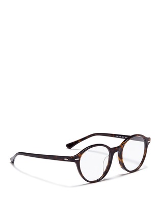 Figure View - Click To Enlarge - RAY-BAN - 'RB7118' tortoiseshell plastic optical glasses