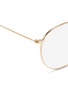 Detail View - Click To Enlarge - RAY-BAN - RX3447 metal round optical glasses