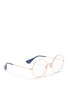 Figure View - Click To Enlarge - RAY-BAN - 'Ja-Jo' metal round optical glasses