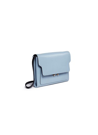 Detail View - Click To Enlarge - MARNI - 'Trunk' leather crossbody bag
