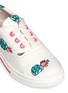 Detail View - Click To Enlarge - STELLA MCCARTNEY - 'Rooster' pineapple print twill kids sneakers