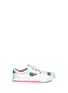 Main View - Click To Enlarge - STELLA MCCARTNEY - 'Rooster' pineapple print twill kids sneakers