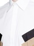 Detail View - Click To Enlarge - NEIL BARRETT - 'Retro Modernist' patch poplin shirt