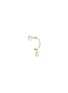 Main View - Click To Enlarge - DELFINA DELETTREZ - ABC Micro Eye Piercing' freshwater pearl 18k yellow gold single earring – G