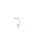 Main View - Click To Enlarge - DELFINA DELETTREZ - ABC Micro Eye Piercing' freshwater pearl 18k yellow gold single earring – P