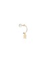 Main View - Click To Enlarge - DELFINA DELETTREZ - ABC Micro Eye Piercing' freshwater pearl 18k yellow gold single earring – R