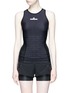 Main View - Click To Enlarge - ADIDAS BY STELLA MCCARTNEY - 'Training Miracle Sculpt' compression racerback tank top