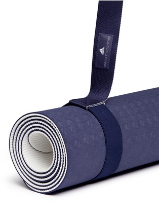 Detail View - Click To Enlarge - ADIDAS BY STELLA MCCARTNEY - Floral embossed yoga mat
