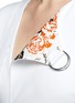 Detail View - Click To Enlarge - VICTORIA BECKHAM - Floral convertible front jersey dress