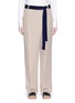 Main View - Click To Enlarge - VICTORIA BECKHAM - Foldover front relaxed linen pants
