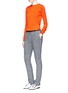 Figure View - Click To Enlarge - VICTORIA BECKHAM - Double-faced knit sweater