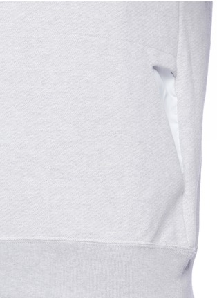 Detail View - Click To Enlarge - NANAMICA - Stretch French terry sweatshirt