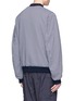 Back View - Click To Enlarge - NANAMICA - 'NA-1' stripe reversible blouson jacket