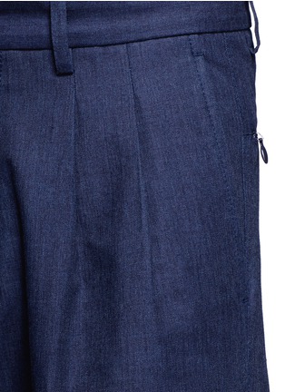 Detail View - Click To Enlarge - NANAMICA - Pleated overlay pants
