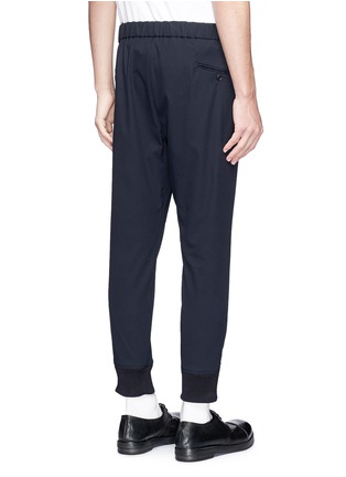 Back View - Click To Enlarge - NANAMICA - Stretch twill jogging pants