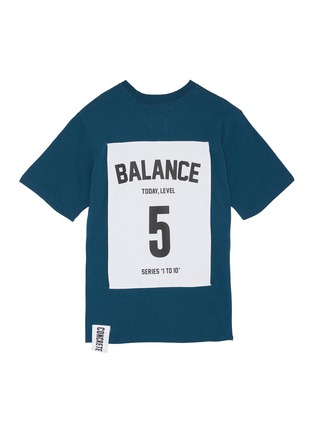 Main View - Click To Enlarge - STUDIO CONCRETE - 'Series 1 to 10' oversized unisex T-shirt – 5 Balance