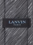 Detail View - Click To Enlarge - LANVIN - Abstract stripe jacquard silk tie