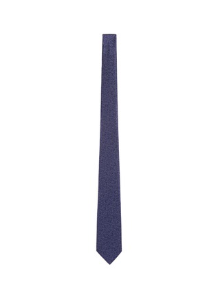 Main View - Click To Enlarge - LANVIN - Stripe embroidered silk tie