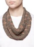 Figure View - Click To Enlarge - MIGNONNE GAVIGAN - 'Dakota' beaded silk chiffon scarf necklace