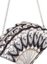Detail View - Click To Enlarge - JUDITH LEIBER - 'Interlude Fan' crystal pavé tassel minaudière