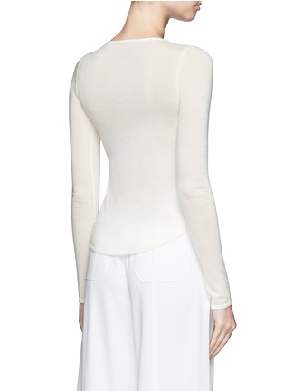 Back View - Click To Enlarge - CRUSH COLLECTION - Fine cashmere sweater