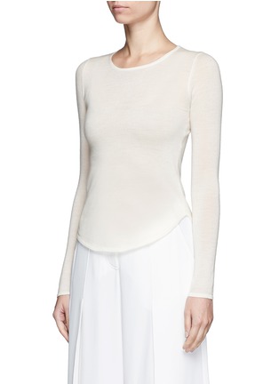 Front View - Click To Enlarge - CRUSH COLLECTION - Fine cashmere sweater