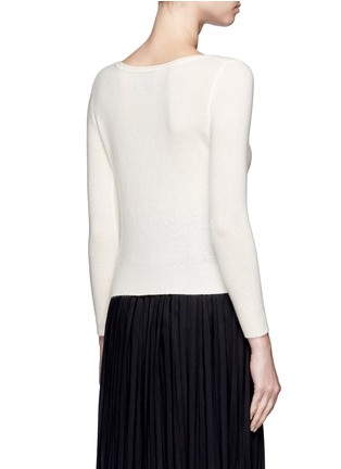 Back View - Click To Enlarge - CRUSH COLLECTION - Cashmere sweater