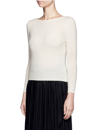 Front View - Click To Enlarge - CRUSH COLLECTION - Cashmere sweater