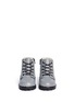Figure View - Click To Enlarge - AKID - 'Atticus' chevron stripe print leather toddler boots