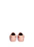 Back View - Click To Enlarge - AKID - 'Liv' skull embossed toddler slip-ons