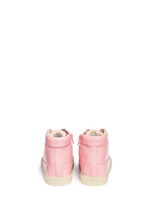 Back View - Click To Enlarge - AKID - 'Atticus' patent leather toddler boots