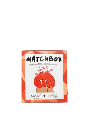  - NAILS INC - Matchbox Nail & Lip Paints - Hell/Rascal