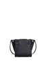 Detail View - Click To Enlarge - ALEXANDER WANG - 'Attica' mini suede and leather chain satchel