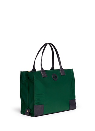 Front View - Click To Enlarge - TORY BURCH - 'Ella' packable nylon tote